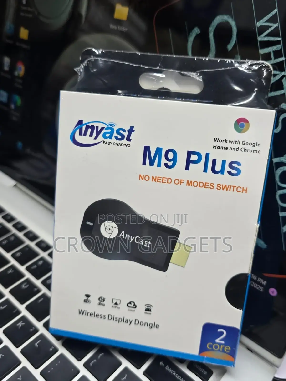 Anycast M9 Plus 1080p Wireless Phone to Tv Mirror