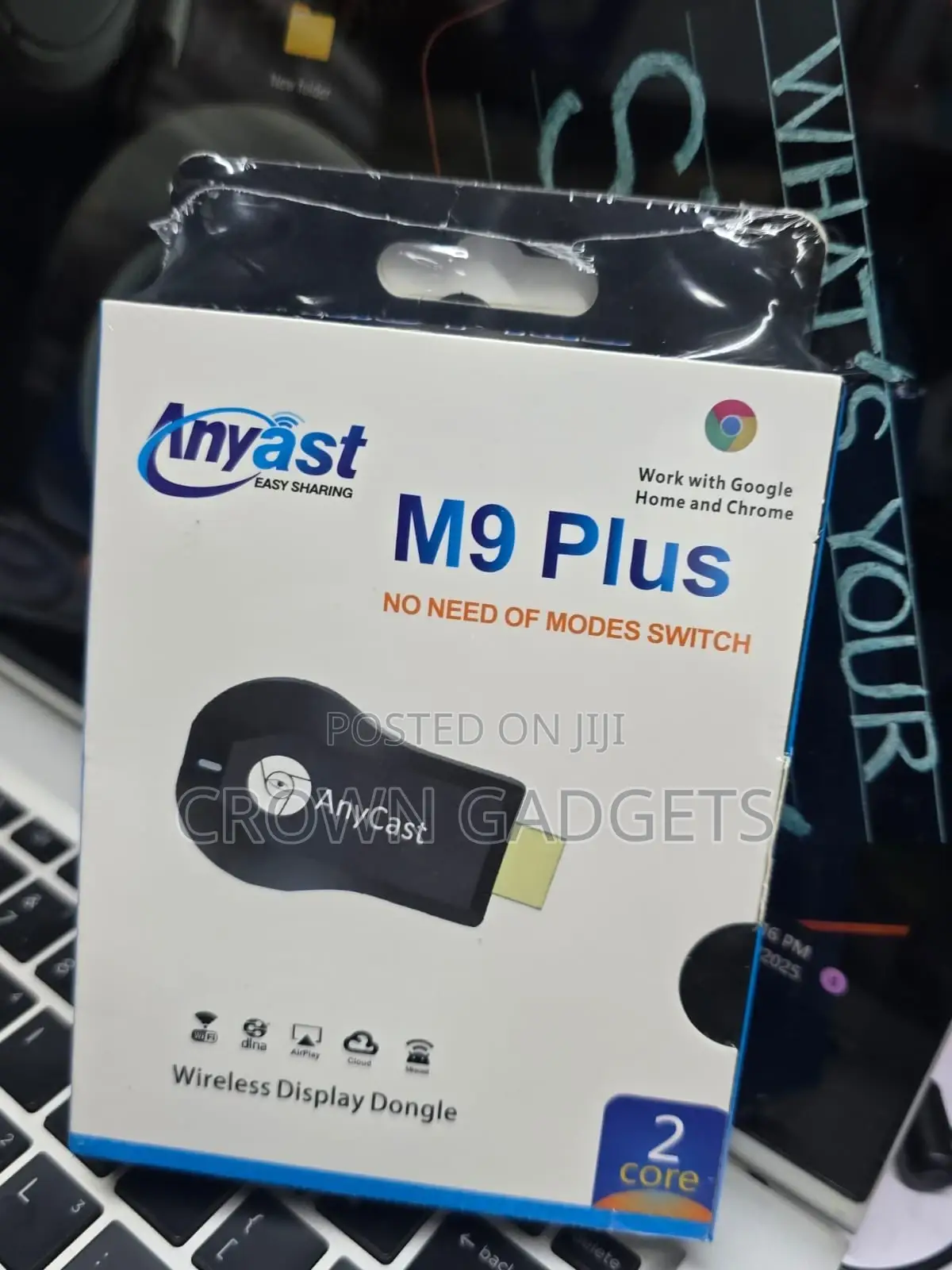Anycast M9 Plus 1080p Wireless Phone to Tv Mirror