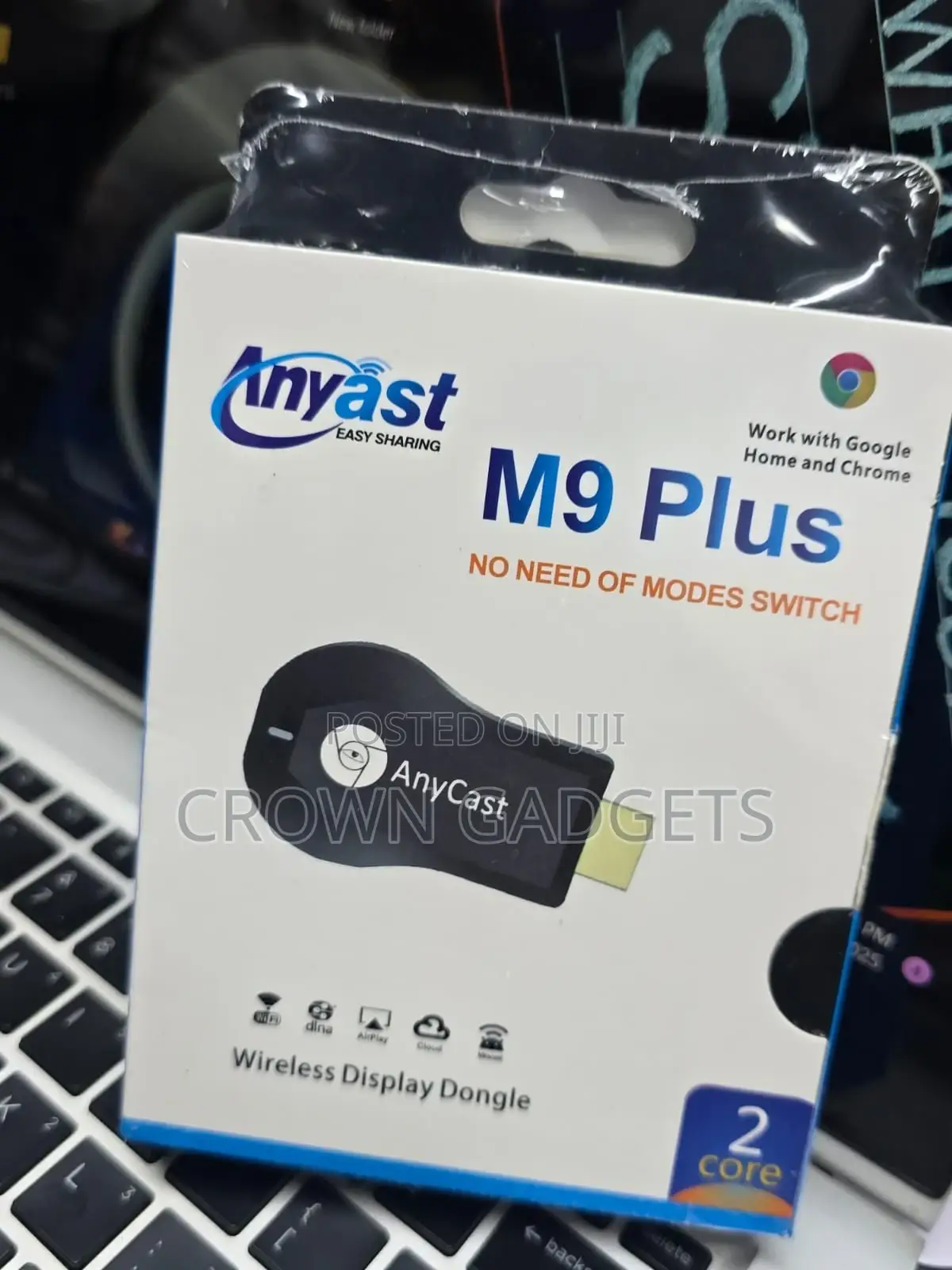 Anycast M9 Plus 1080p Wireless Phone to Tv Mirror