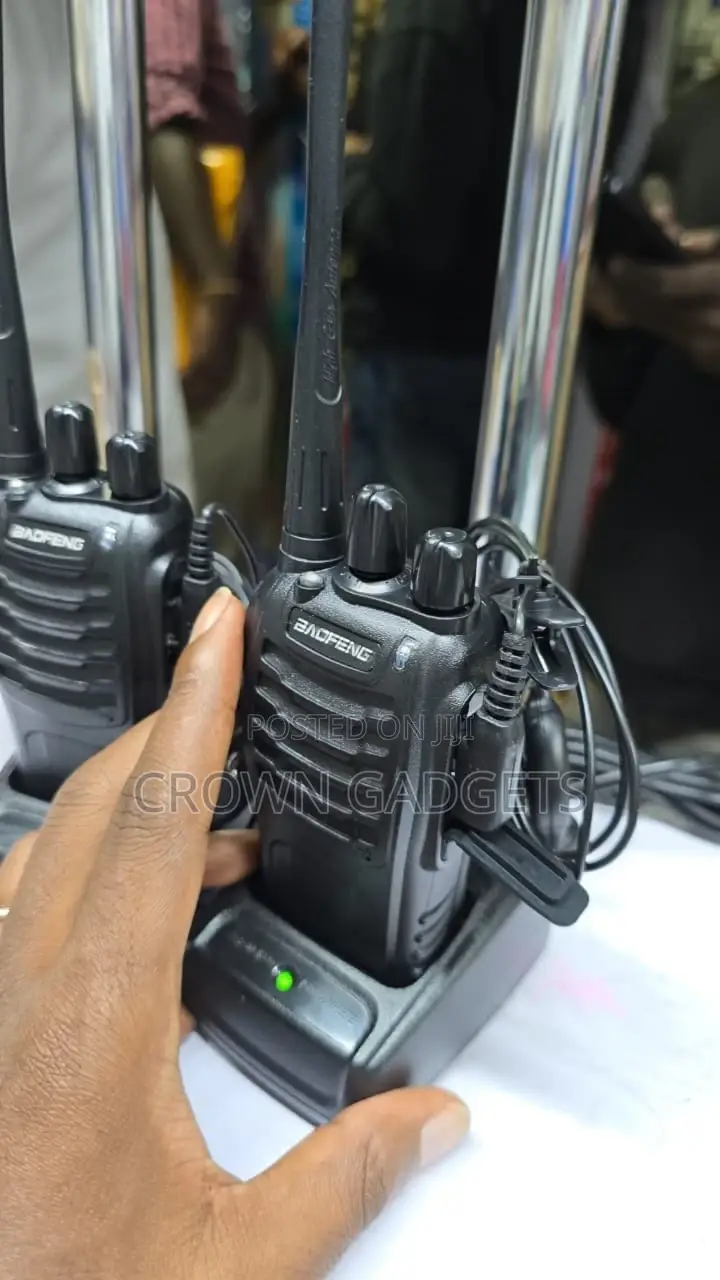 Baofeng Bf-888s Long-Range Two-Way Radio for Outdoor Security