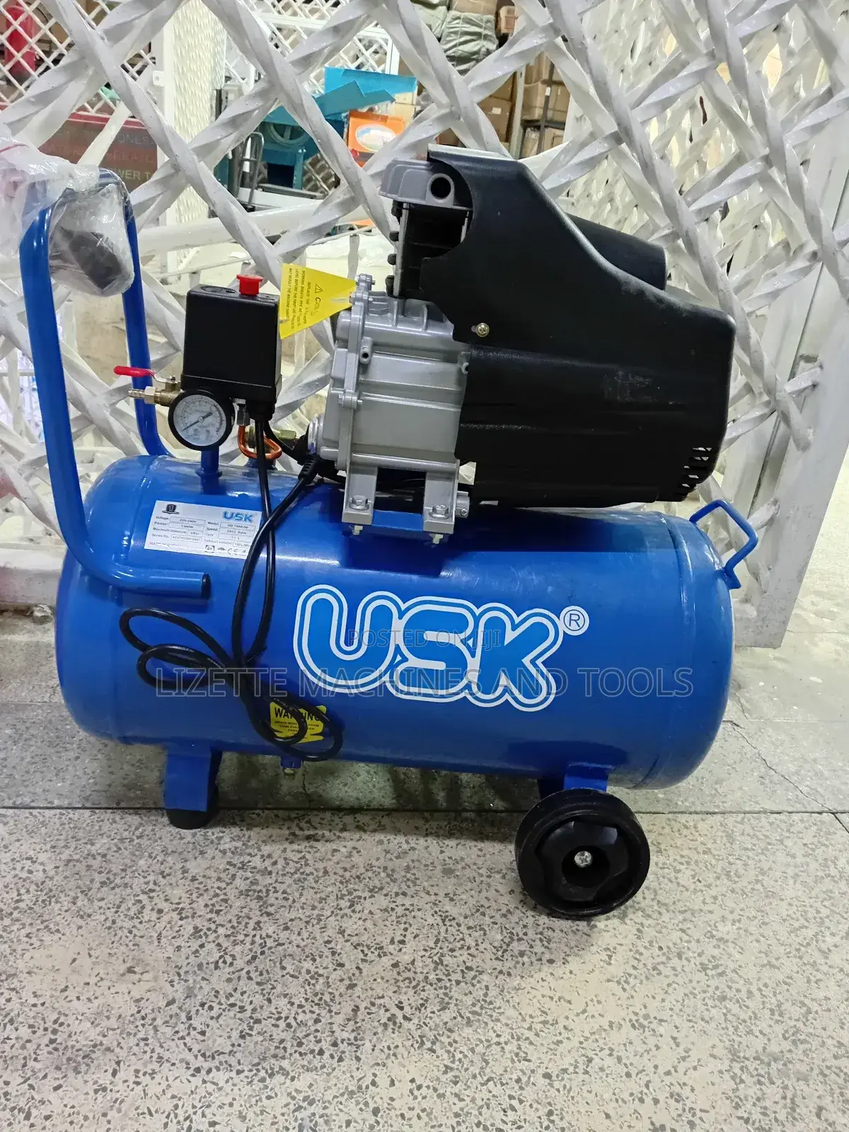 Usk 50l Air Compresser 2hp, 1500w
