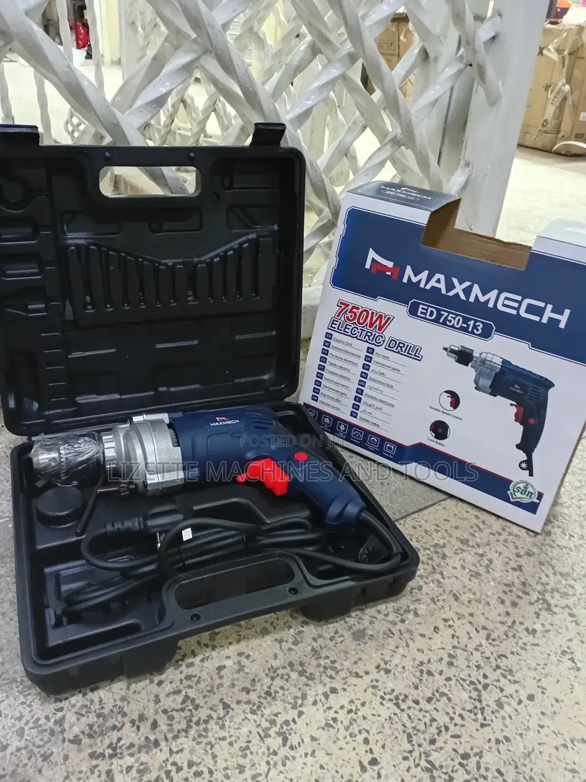 Maxmech 750w Electric Drill