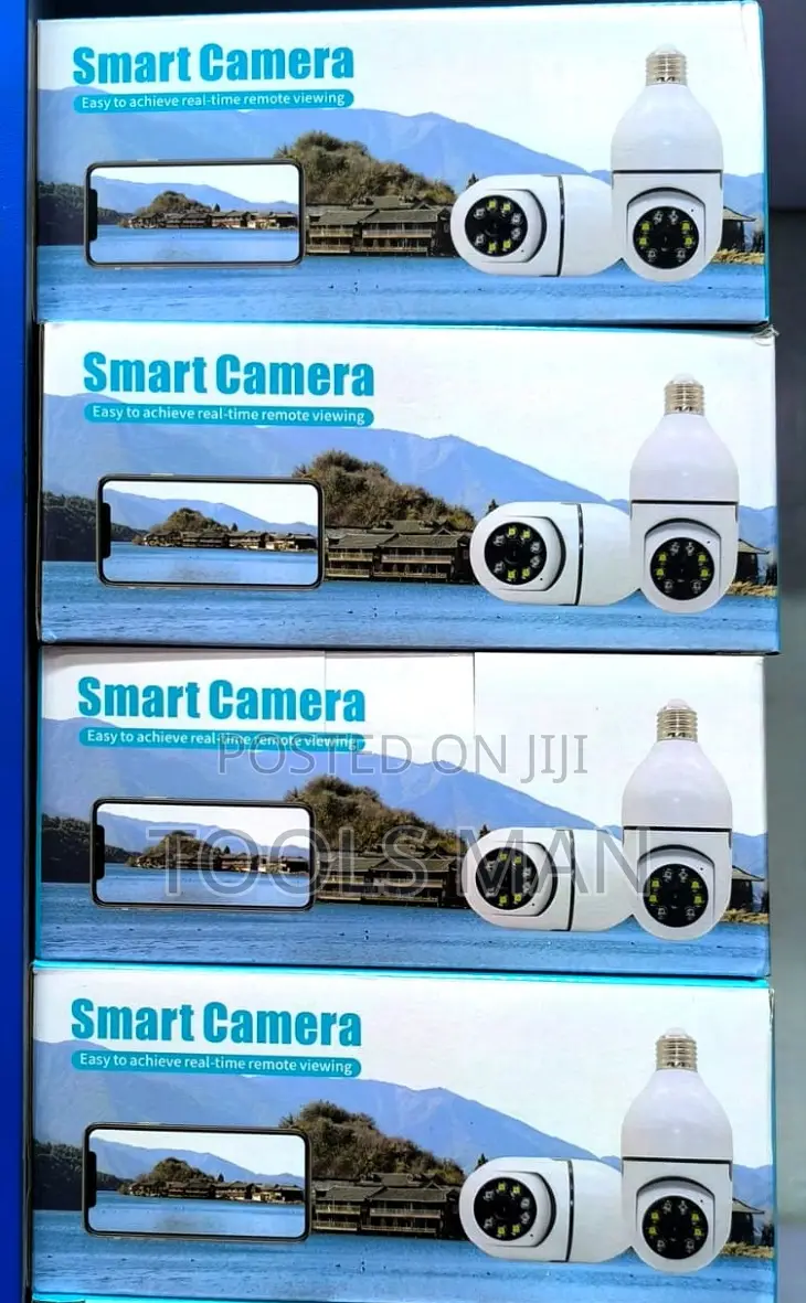Nanny Cam.Smart Bulb Wifi Security Camera
