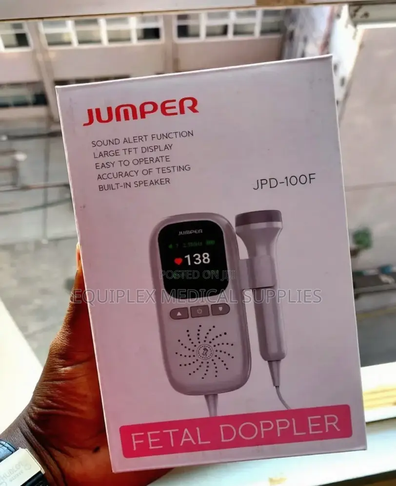 Portable Fetal Doppler – JPD-100f (Jumper) (Clear and Accurate)