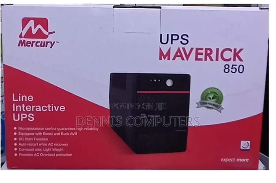 Mercury Maverick 850 Ups Offline 850va/510w 2x Universal