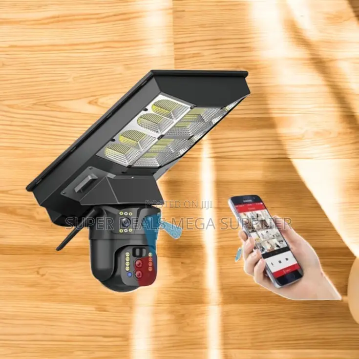 Auto Tracking Support 4g PTZ Smart Camera Solar Street Light