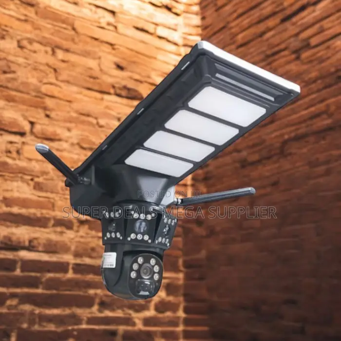 Reliable Lighting 4g PTZ Outdoor Security Camera Solar Street Light