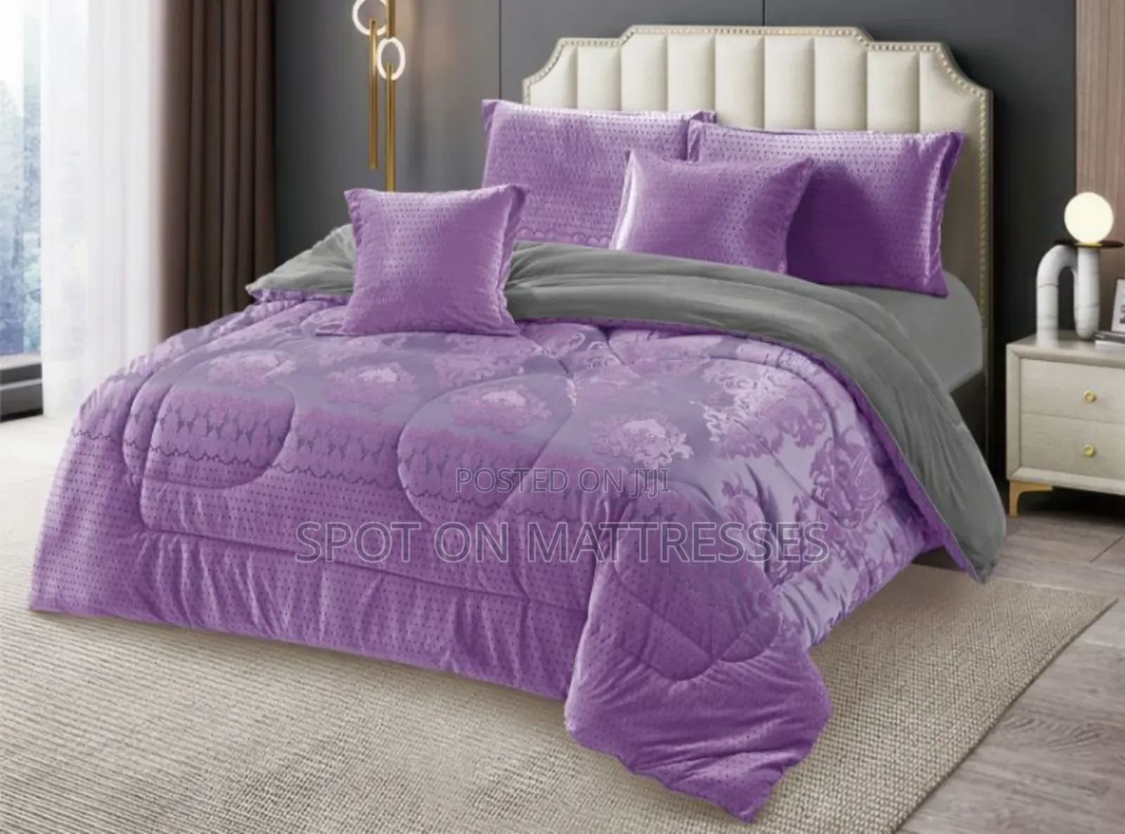 Silk Duvets Very Warm Size 6x7 - 1 Bedsheet, 1 Duvet, 2 Pillowcases