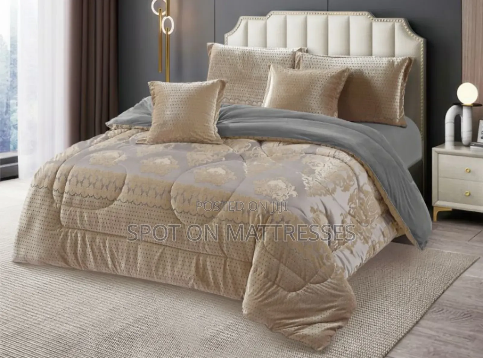 Silk Duvets Very Warm Size 6x7 - 1 Bedsheet, 1 Duvet, 2 Pillowcases