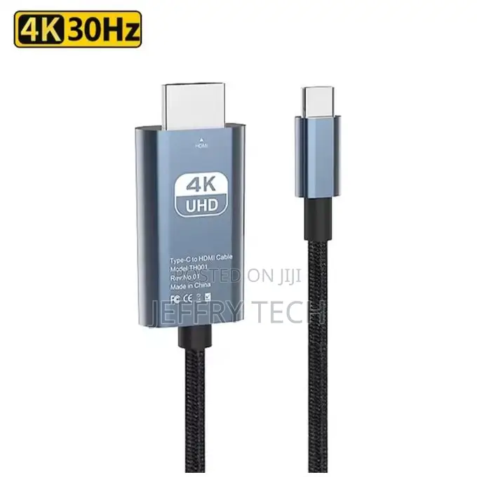  Aluminum Usb Type-C to Hdmi Cable