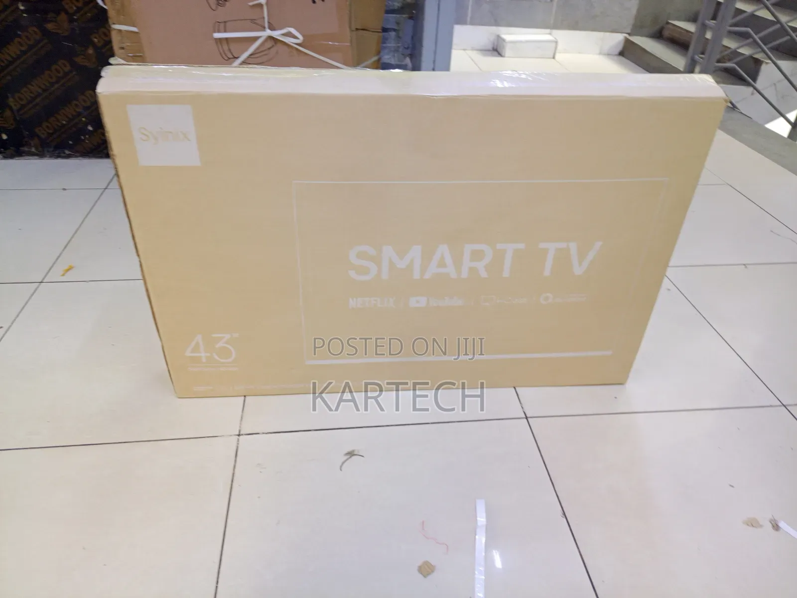 Syinix 43” Full Hd Led Frameless Smart Tv – Wi-Fi, Hdmi, Usb