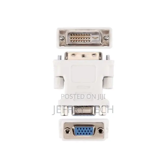 Dvi Male to Vga Female Adapter - White