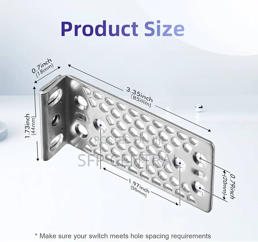 19" Rack Mount Kit for Catalyst 2960x/3650/3850/9200/9300