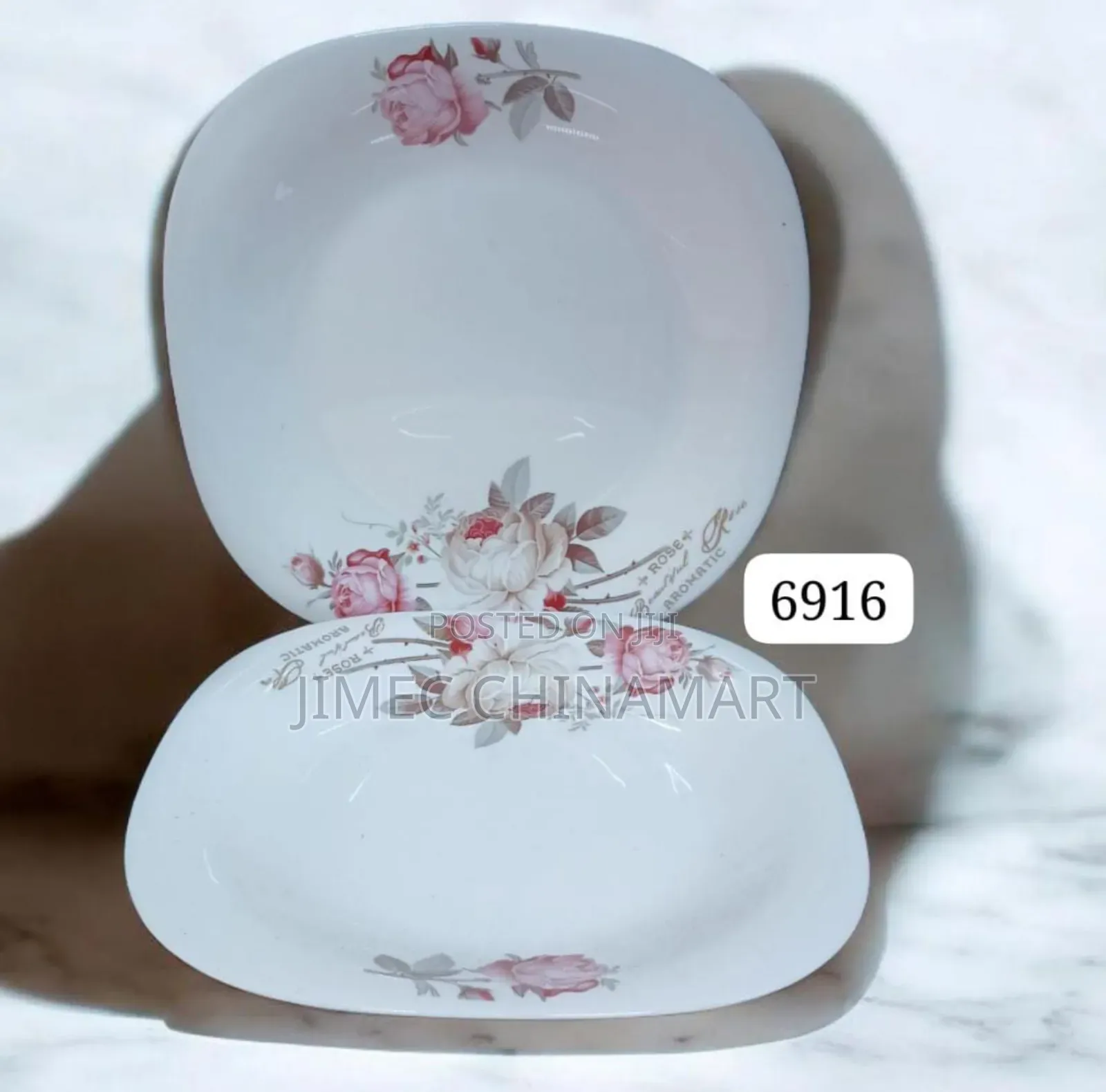 6-PCS Ceramic Plates