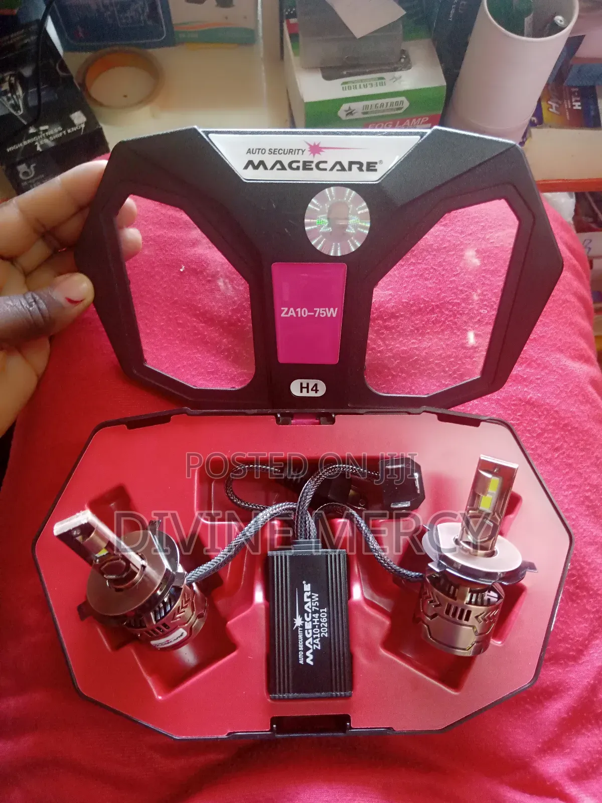 Head Light Bulb H4 Auto Security
