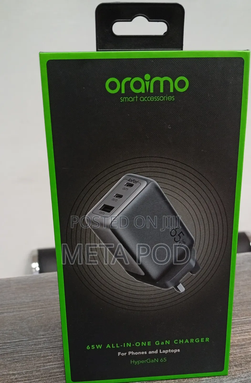 Oraimo 65w All-in-One Gan Charger