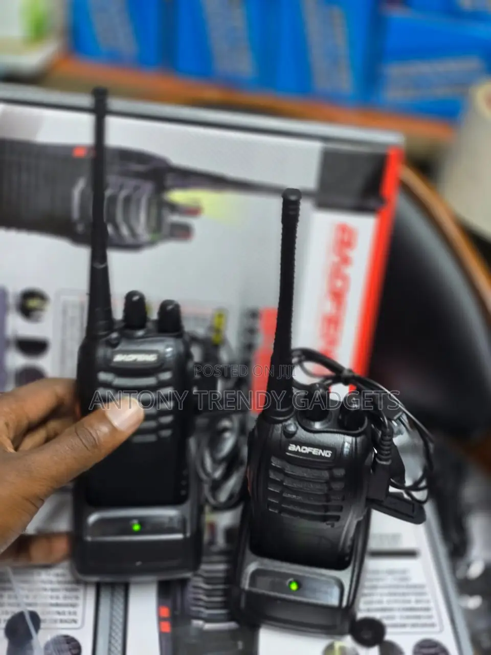 Baofeng Bf-888s Two-Way Radio Pair for Construction Use