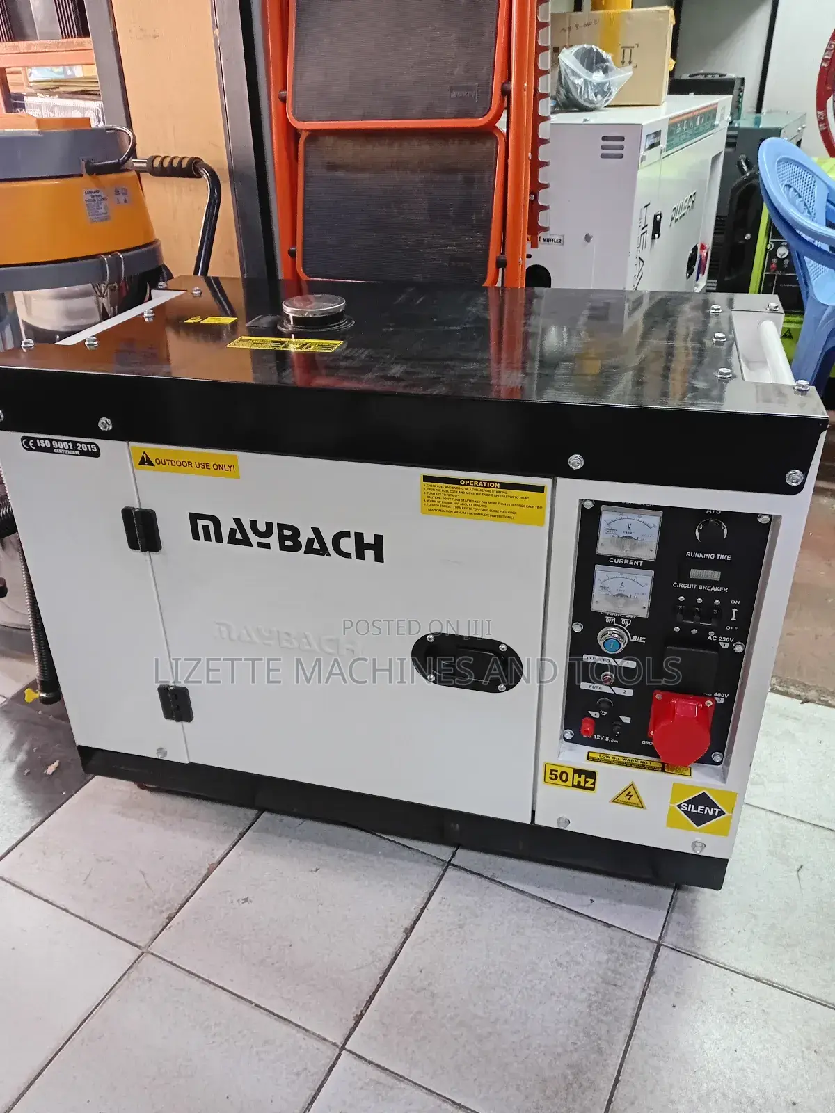 Maybach 12kva 3 Phase Diesel Generator With Ats