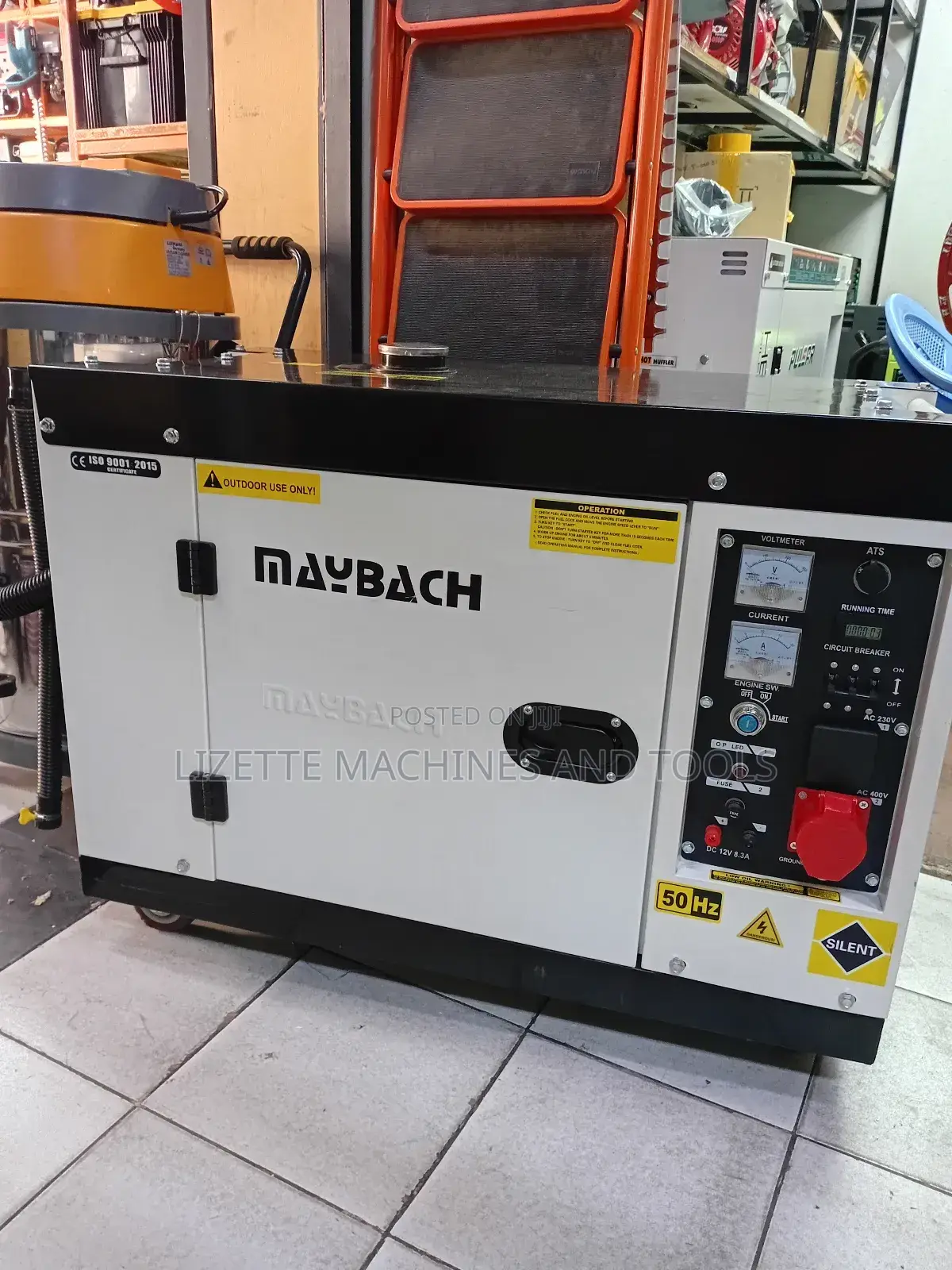 Maybach 12kva 3 Phase Diesel Generator With Ats