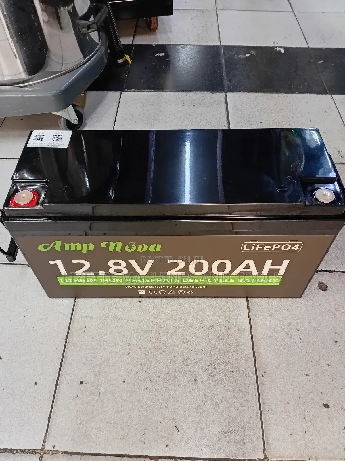 Amp Nova 200ah Lithium Deep Cycle Battery 12.8v