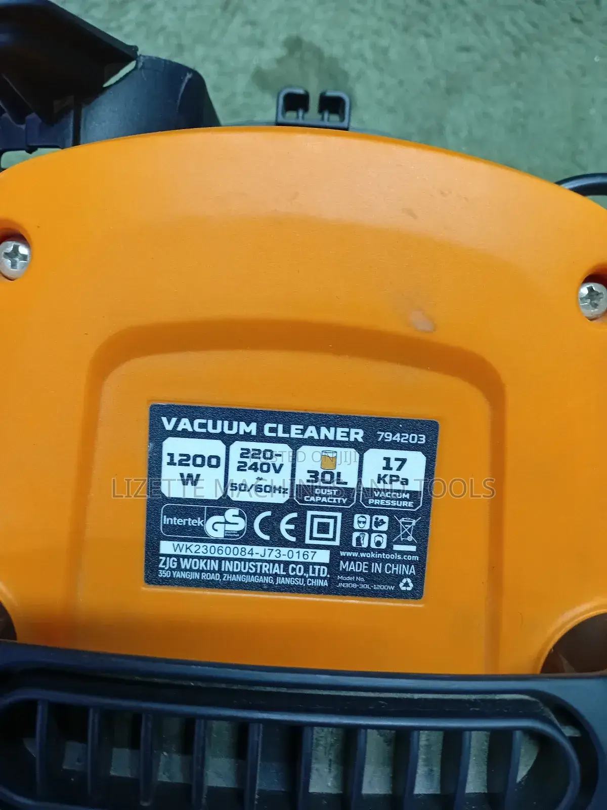 Wokin 30l Wet and Dry Vacuum Cleaner 1200w
