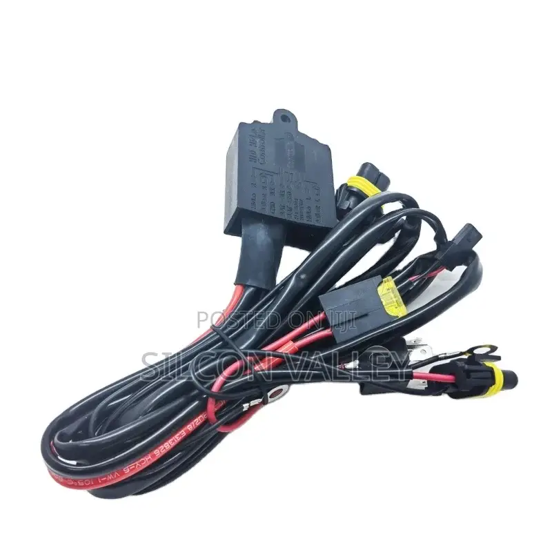 Headlight Kit Relay Wiring Harness H1 H3 H7 H8 H9 H11 9005 9006