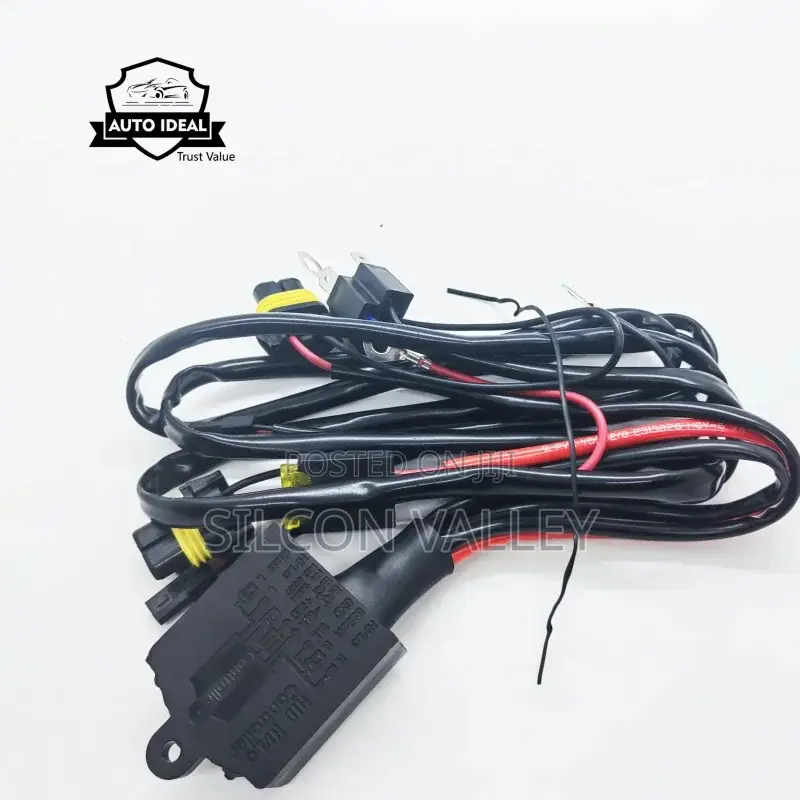 Headlight Kit Relay Wiring Harness H1 H3 H7 H8 H9 H11 9005 9006