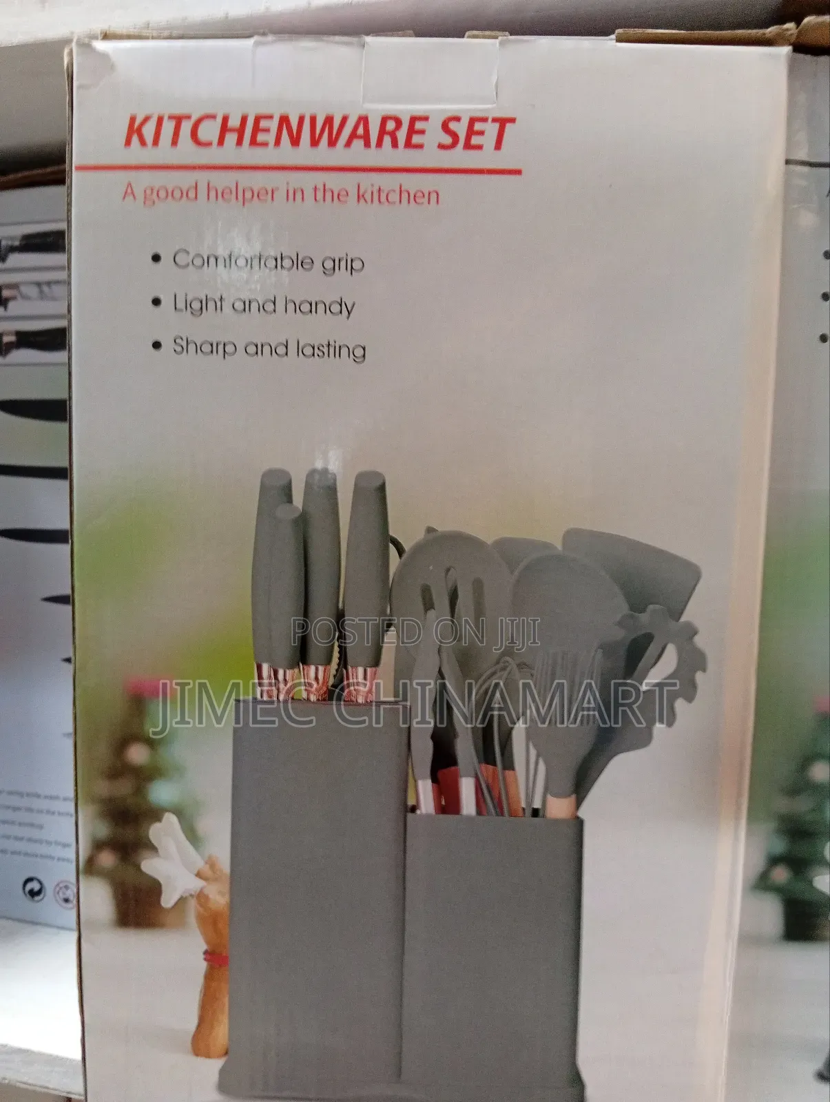 19pc Kitchen Silicone Spoon Set