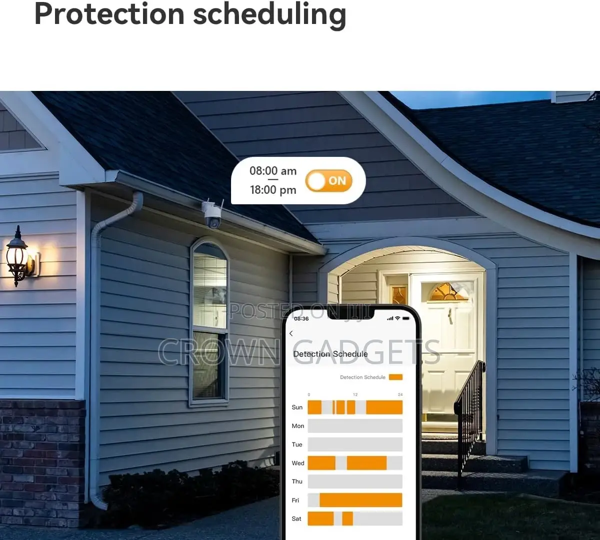 Imou Cruiser Weatherproof PTZ Camera With Active Deterrence