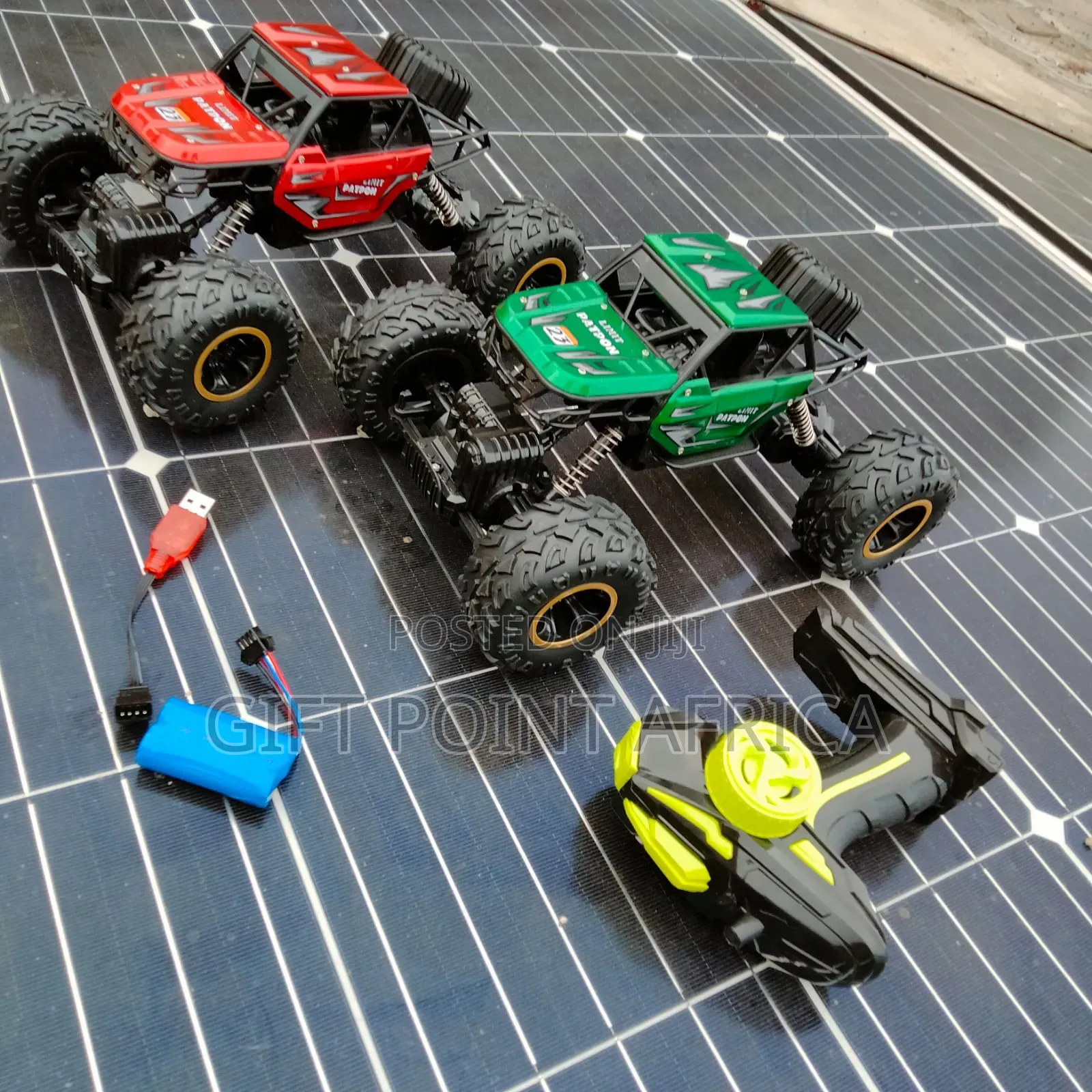 Rc Metallic Alloy Off-road Truck With A Rechargeable Battery