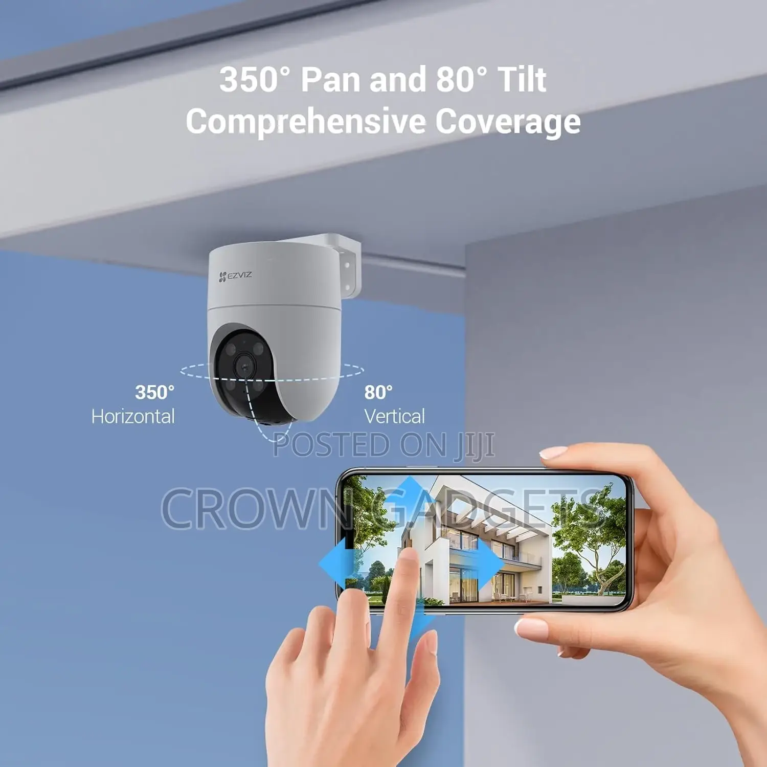 Ezviz H8c 1080p Outdoor PTZ Security Camera With Smart Tracking
