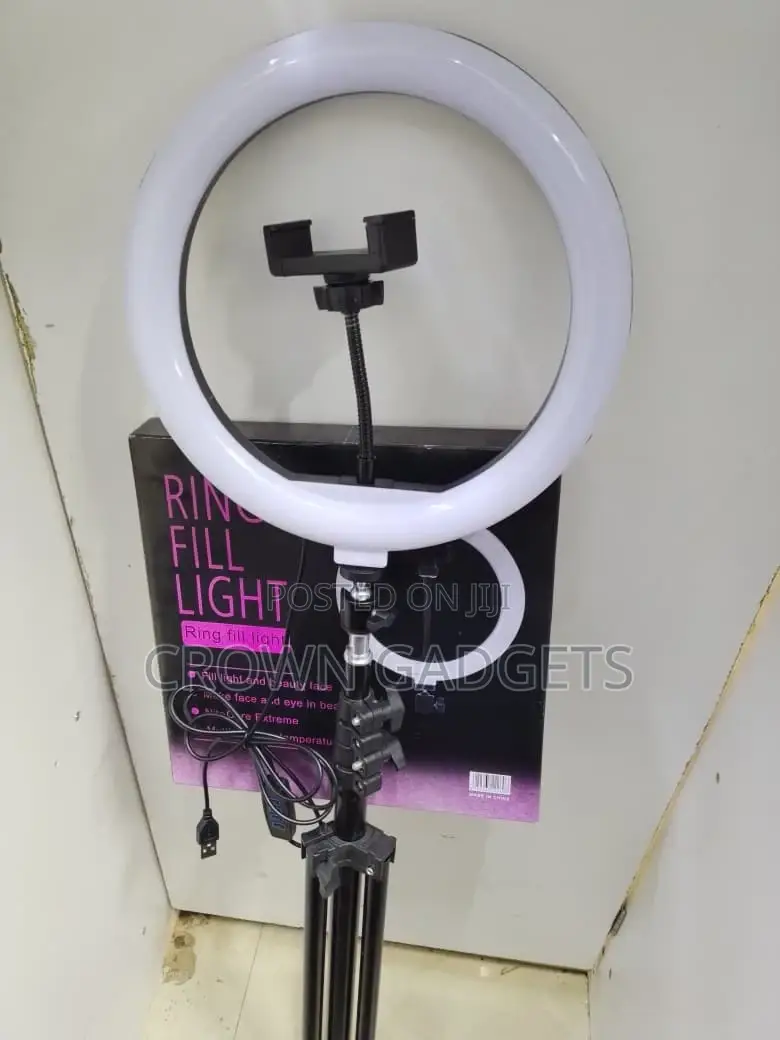 10 Inch Led Ring Light With Tripod Stand Phone Holder