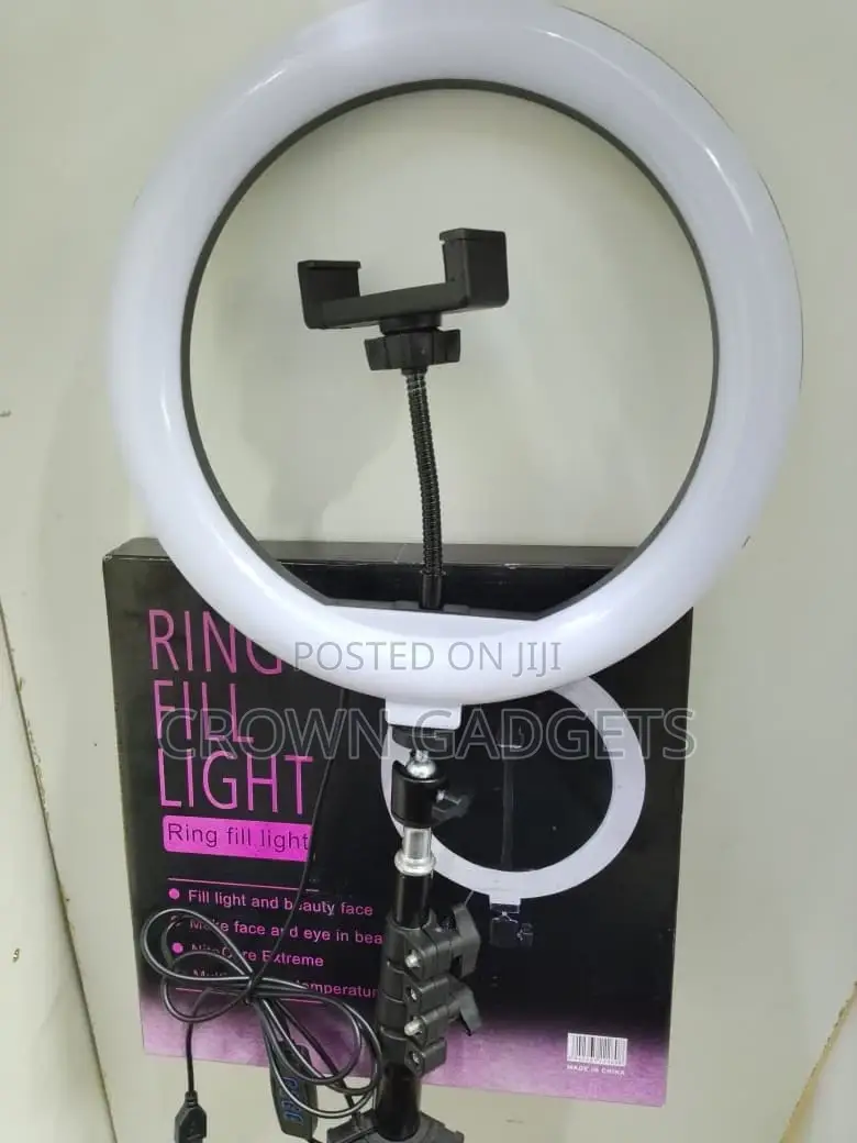 10 Inch Led Ring Light With Tripod Stand Phone Holder