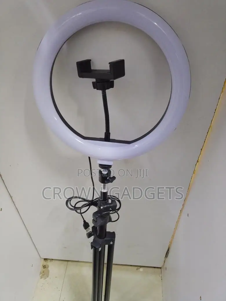 Portable 10” Led Ring Light Kit for Photography Videos