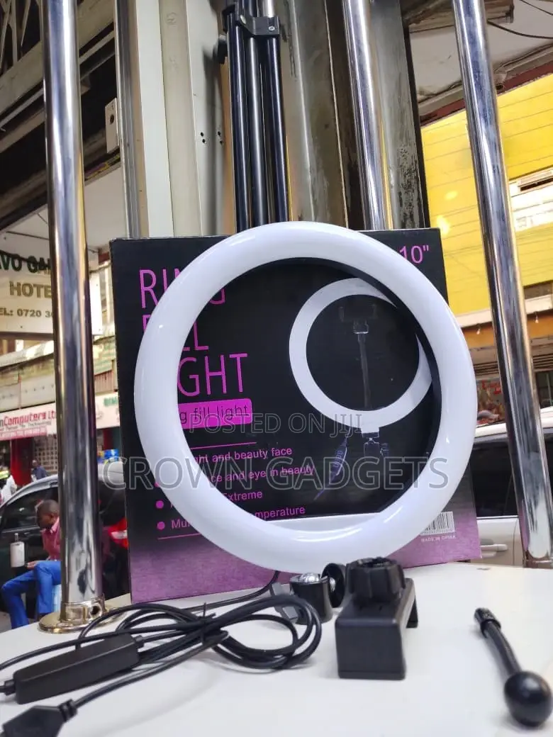 10 Inch Ring Fill Light With Tripod for Tiktok Youtube