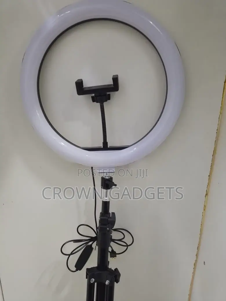 12 Inch Led Ring Light With Tripod Stand Phone Holder