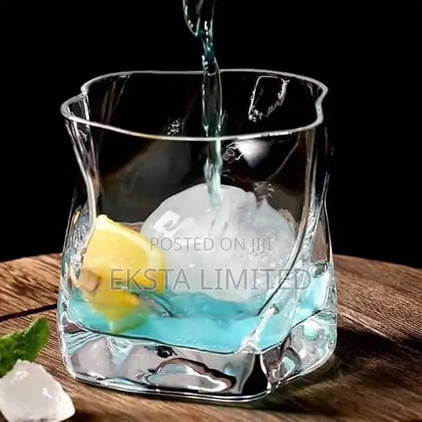 Distorted Whiskey Glass