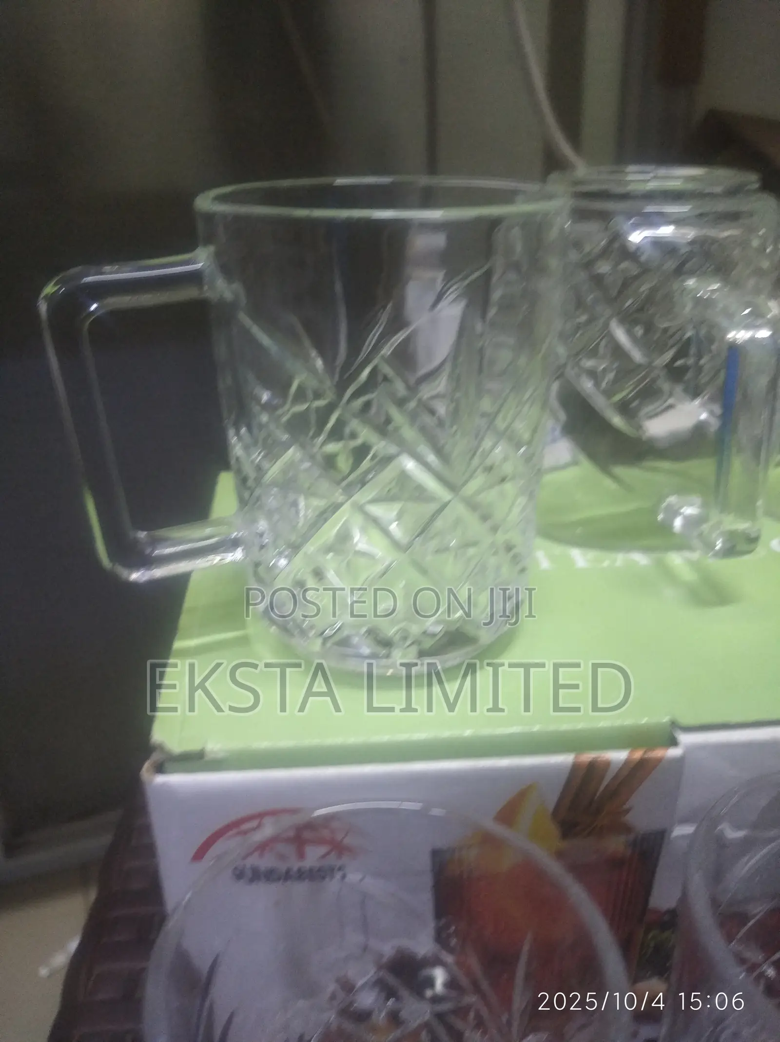 Oria Diamond Cut Tea Set