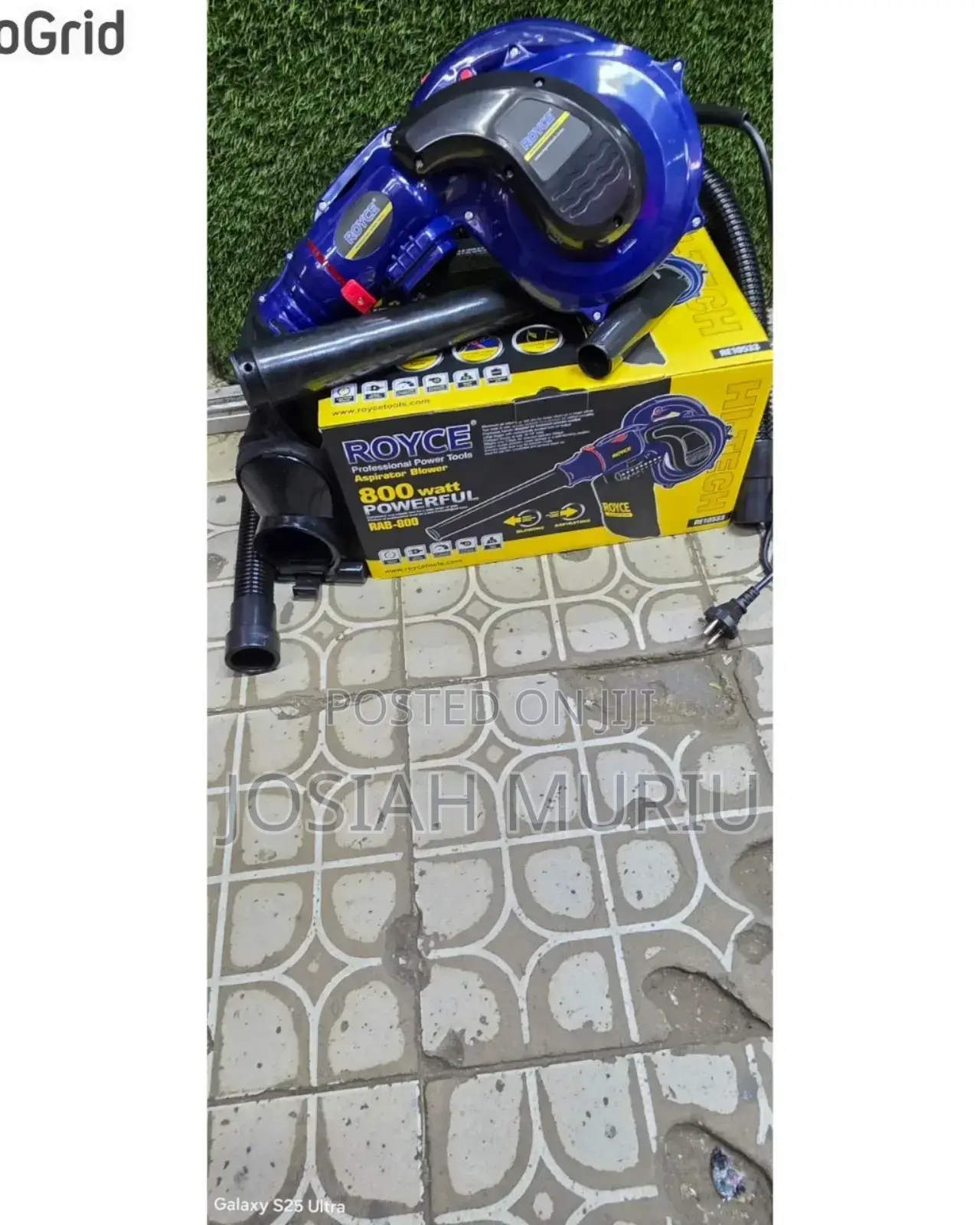 Durable Royce 800w Blower for Home Workshop”