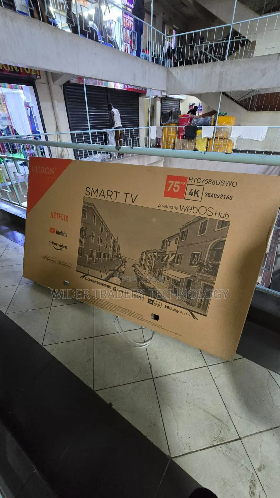 Vitron 75-Inch Webos Smart Tv (Model Htc7588uswo)