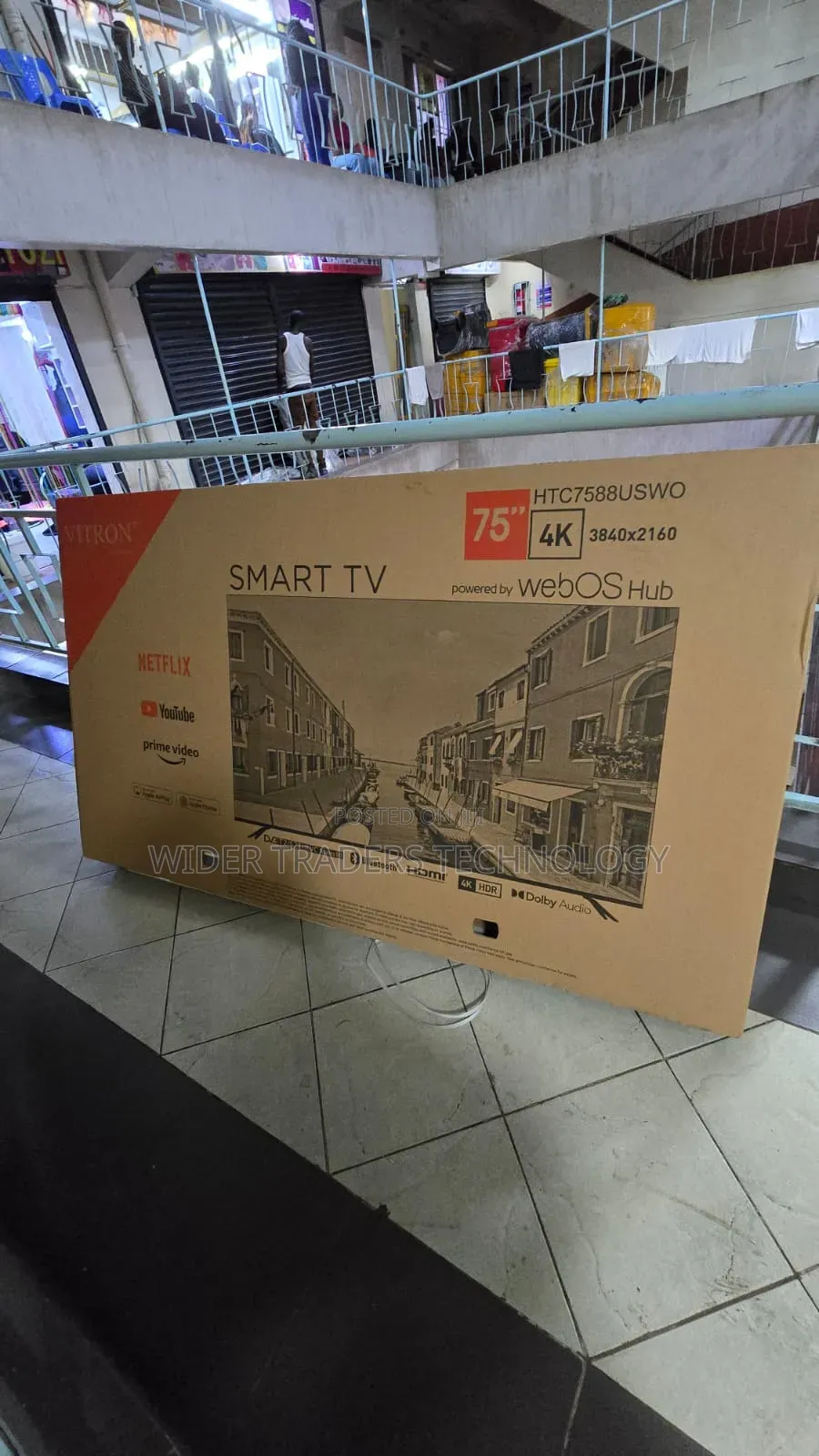 Vitron 75-Inch Webos Smart Tv (Model Htc7588uswo)