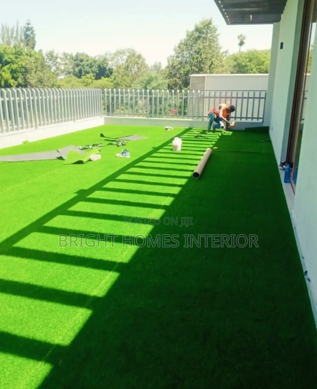 Green 20mm Thickness Best Grass Carpet Best for Outdoor