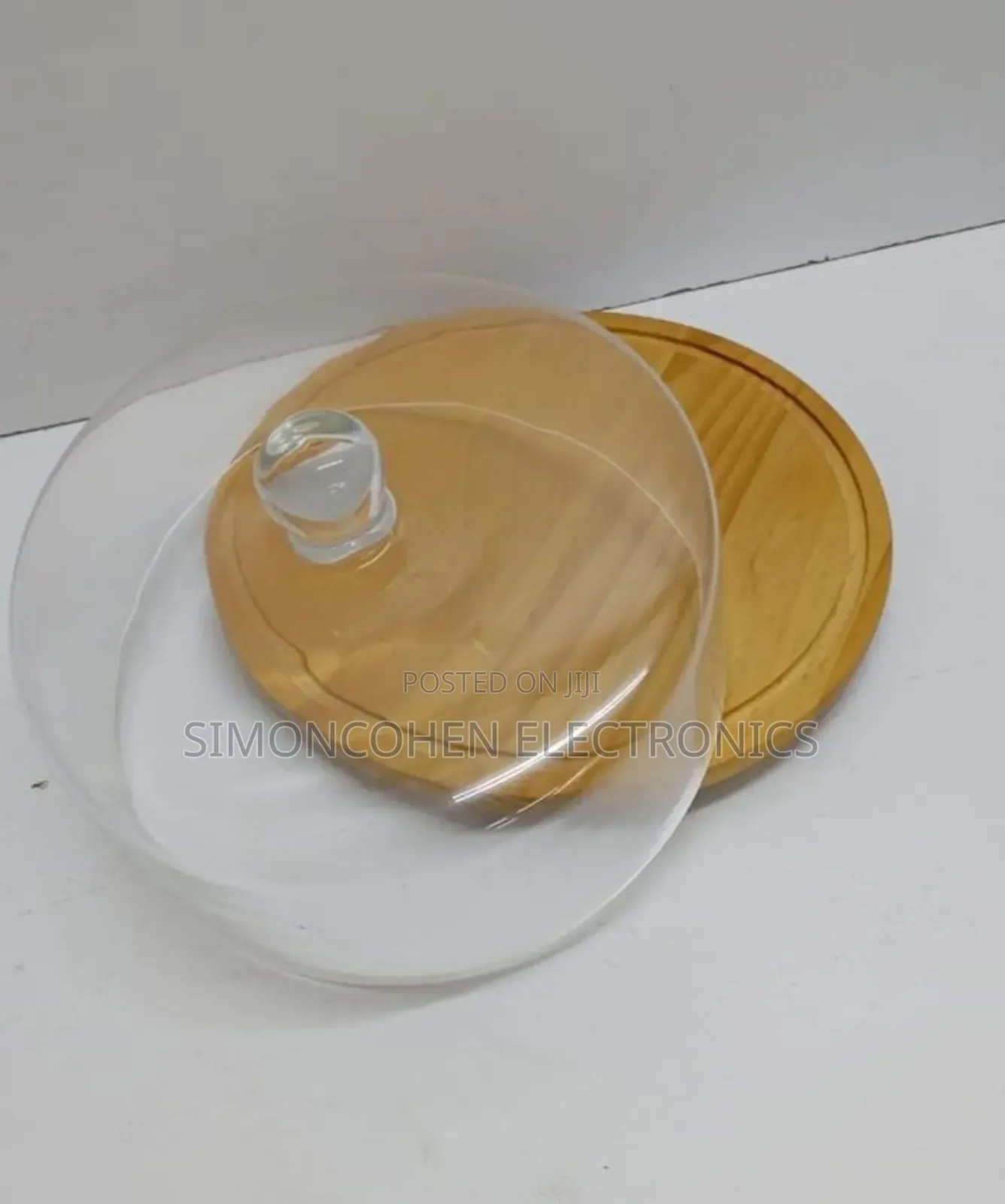 28cm Dome Shape Glass Cake Cover