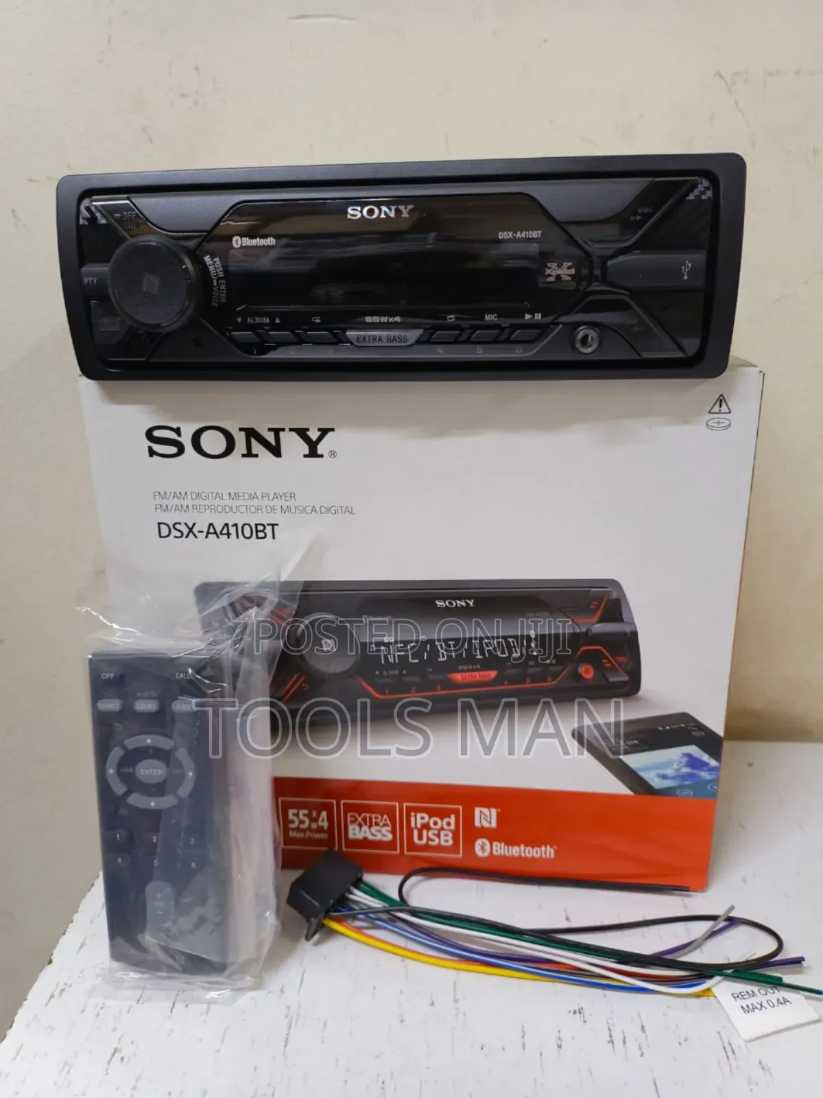 Sony DSX-A410bt Digital Media Receiver. Car Radio Receiver.