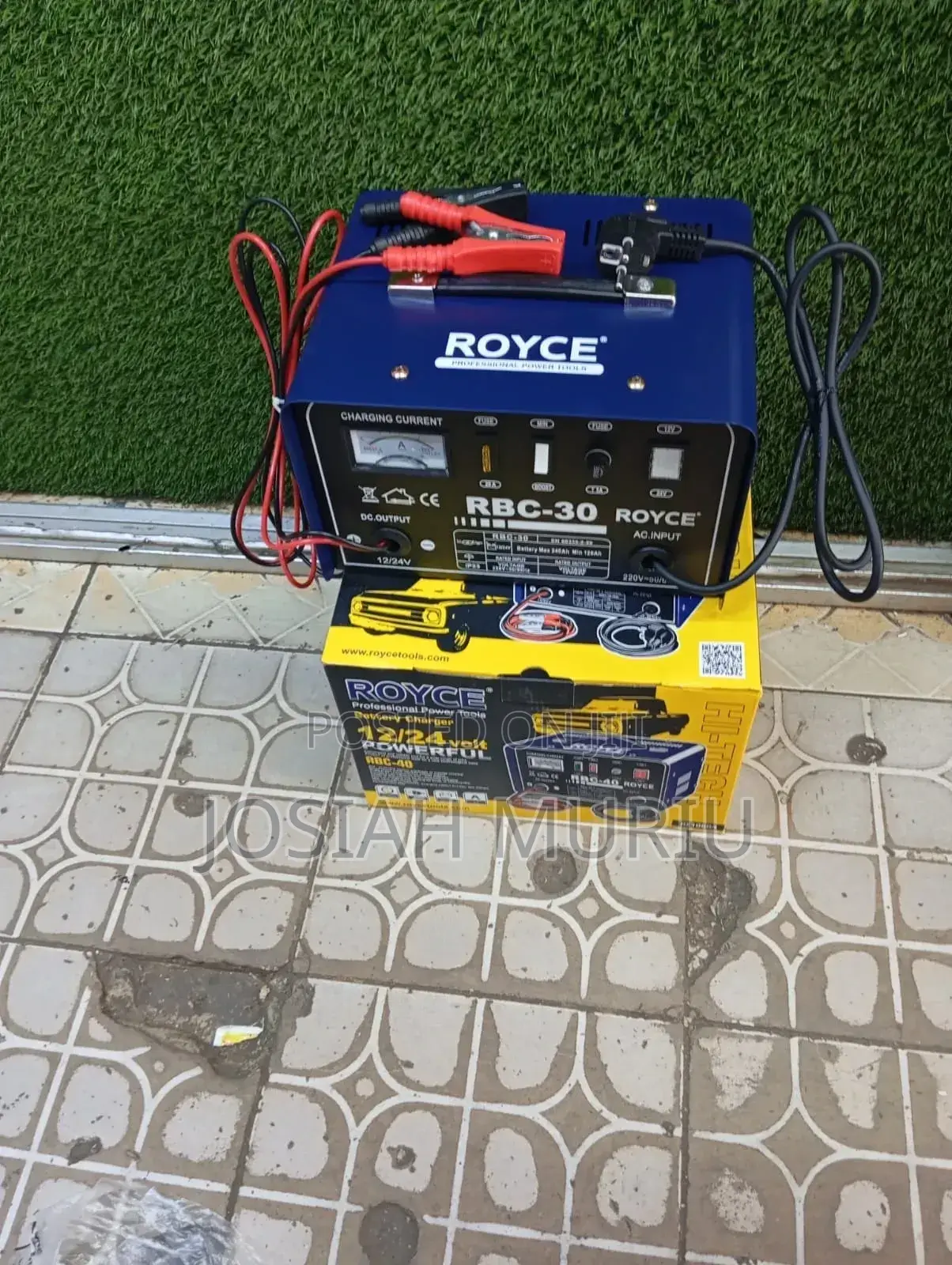 Royce Heavy Duty Battery Charger –30a