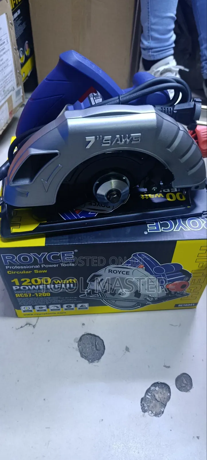 7" Royce Electric Circular Saw/1200watts Electric Circular