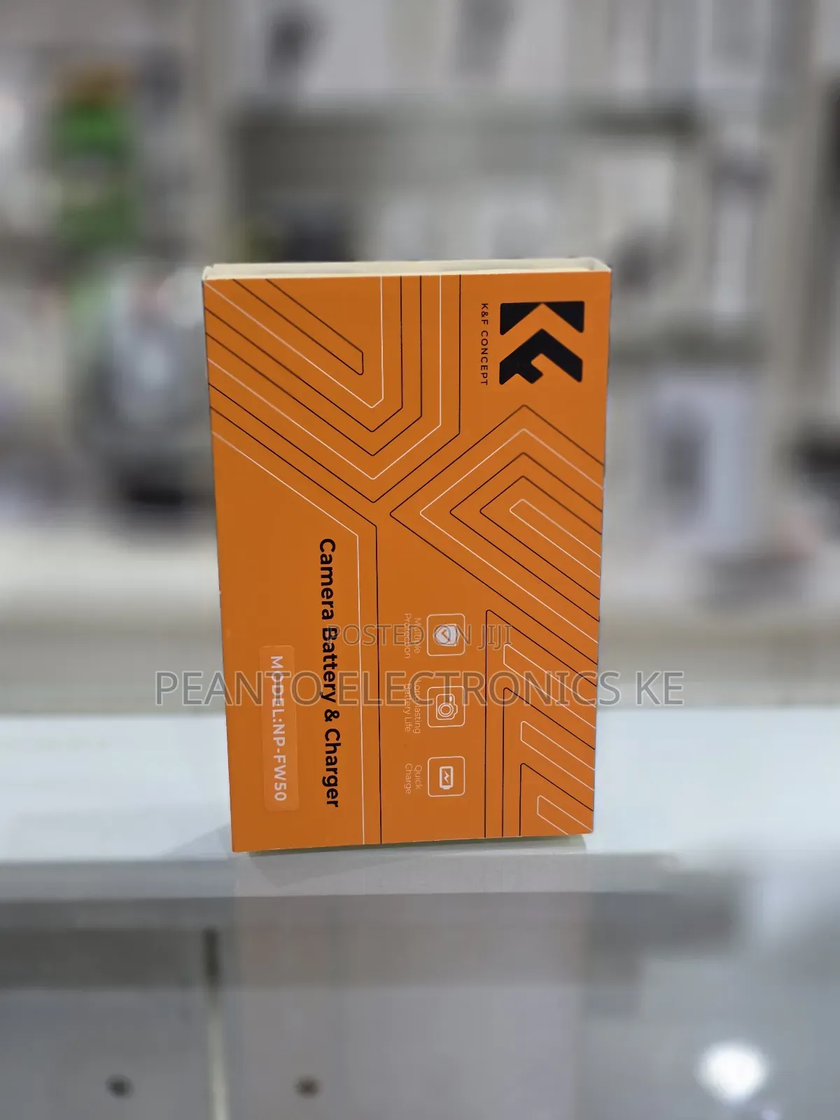 K F Concept Np-Fw50 Battery 2 Pack With Dual Slot Charger