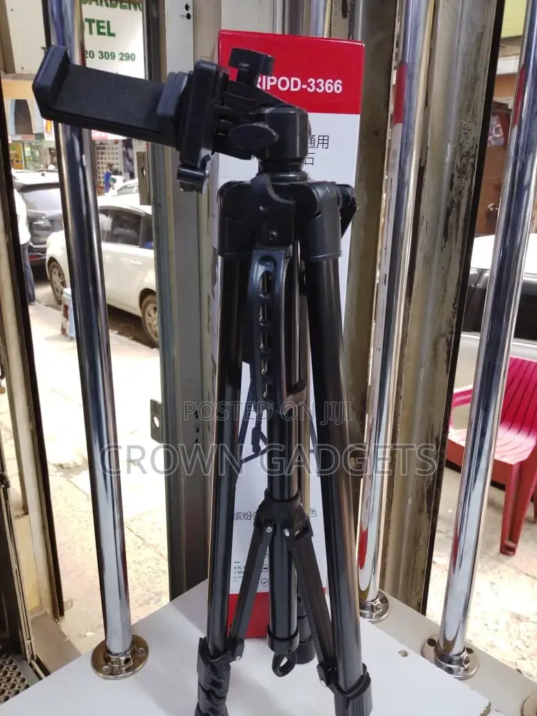 Tripod-3366 Universal Camera Phone Stand Adjustable 135cm