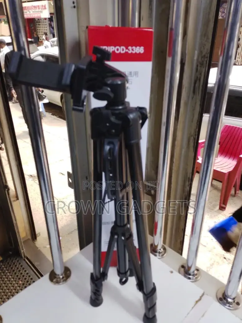 Tripod-3366 Universal Camera Phone Stand Adjustable 135cm