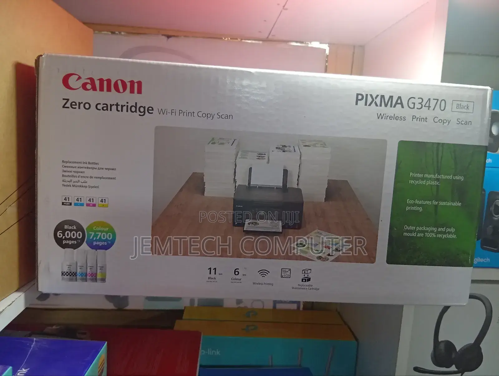 Pixma G3470 3 in 1 Printer Canon Color Printer